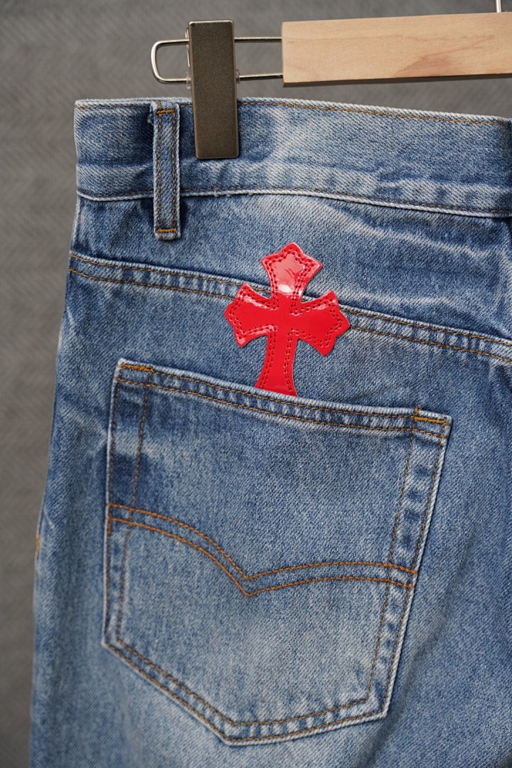 Chrome Hearts Multi Patch Cross Denim Jeans · 6226 — תמונה 38