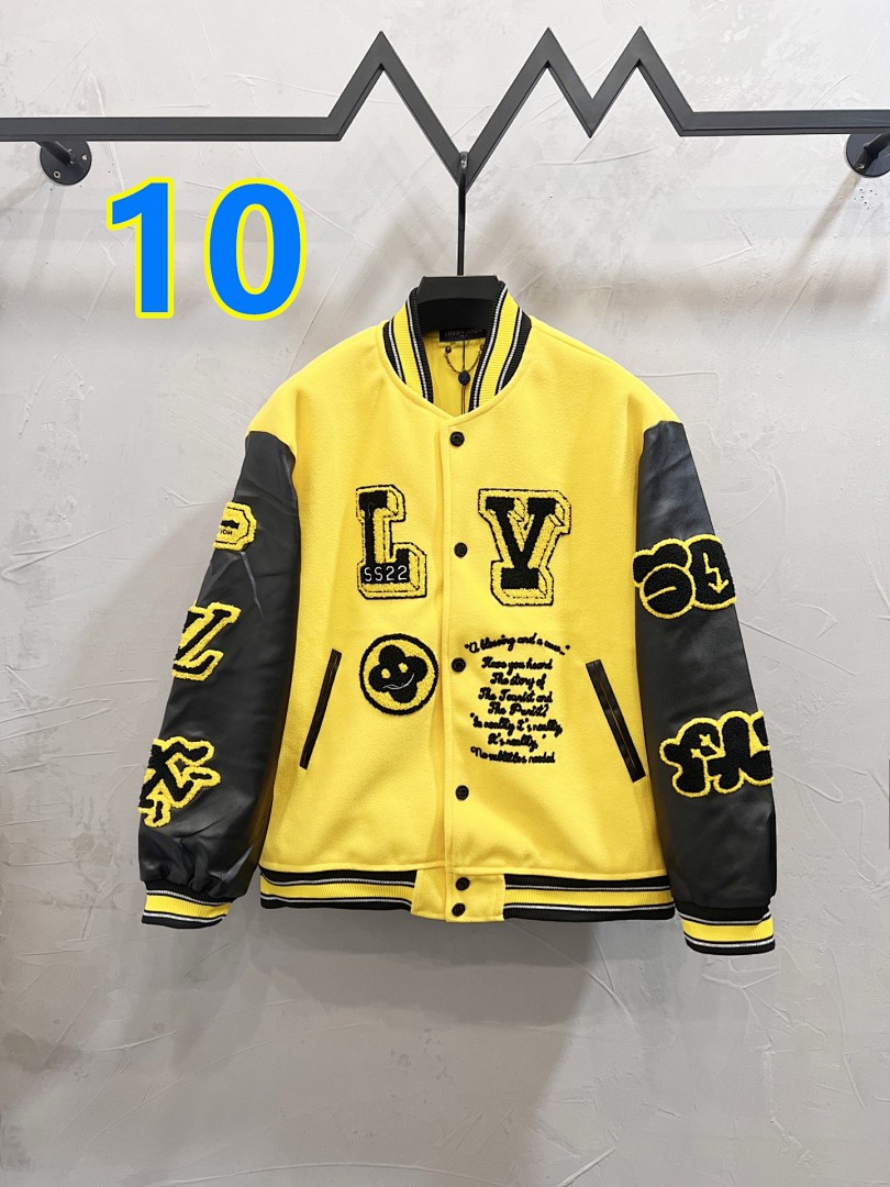 Louis Vuitton Monogram Playground Varsity Jacket · 6195 — תמונה 11