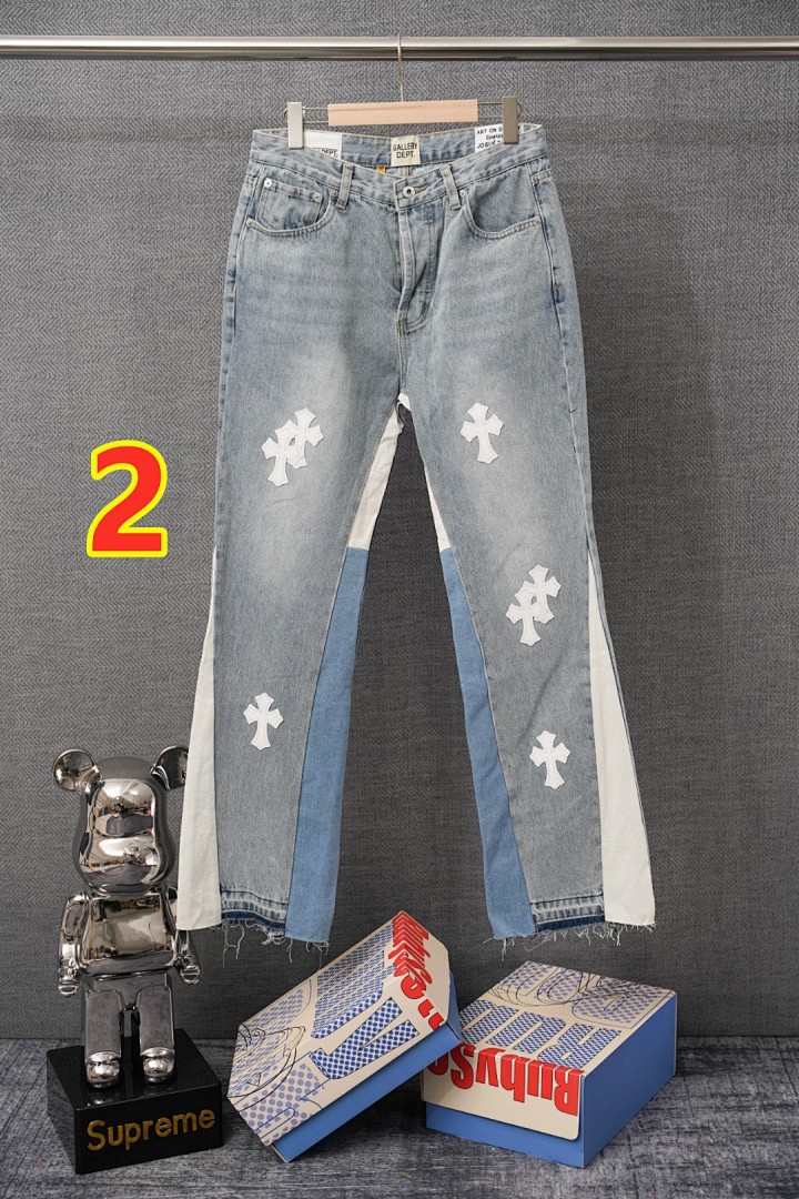 Chrome Hearts Gallery Dept Cross Patch Jeans · 6228 — תמונה 3