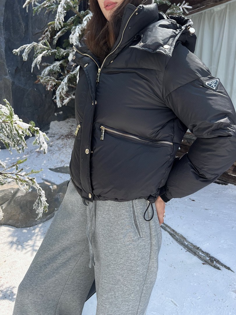 Prada Re-Nylon Convertible Down Jacket · 5743 — תמונה 24