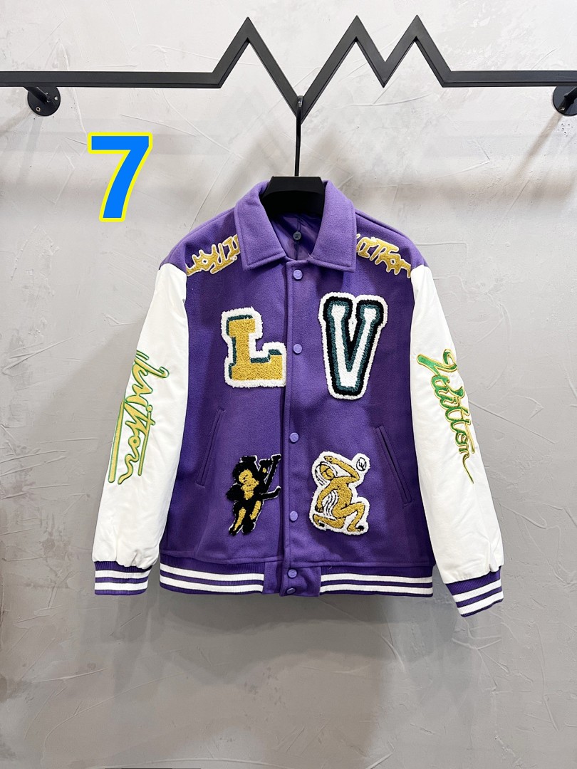 Louis Vuitton Monogram Playground Varsity Jacket · 6195 — תמונה 8