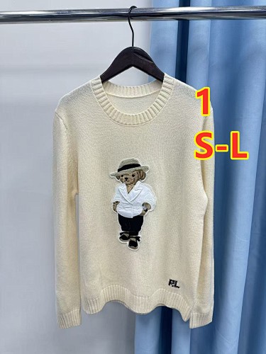 Ralph Lauren Polo Bear Cotton Crewneck Sweater · 5579