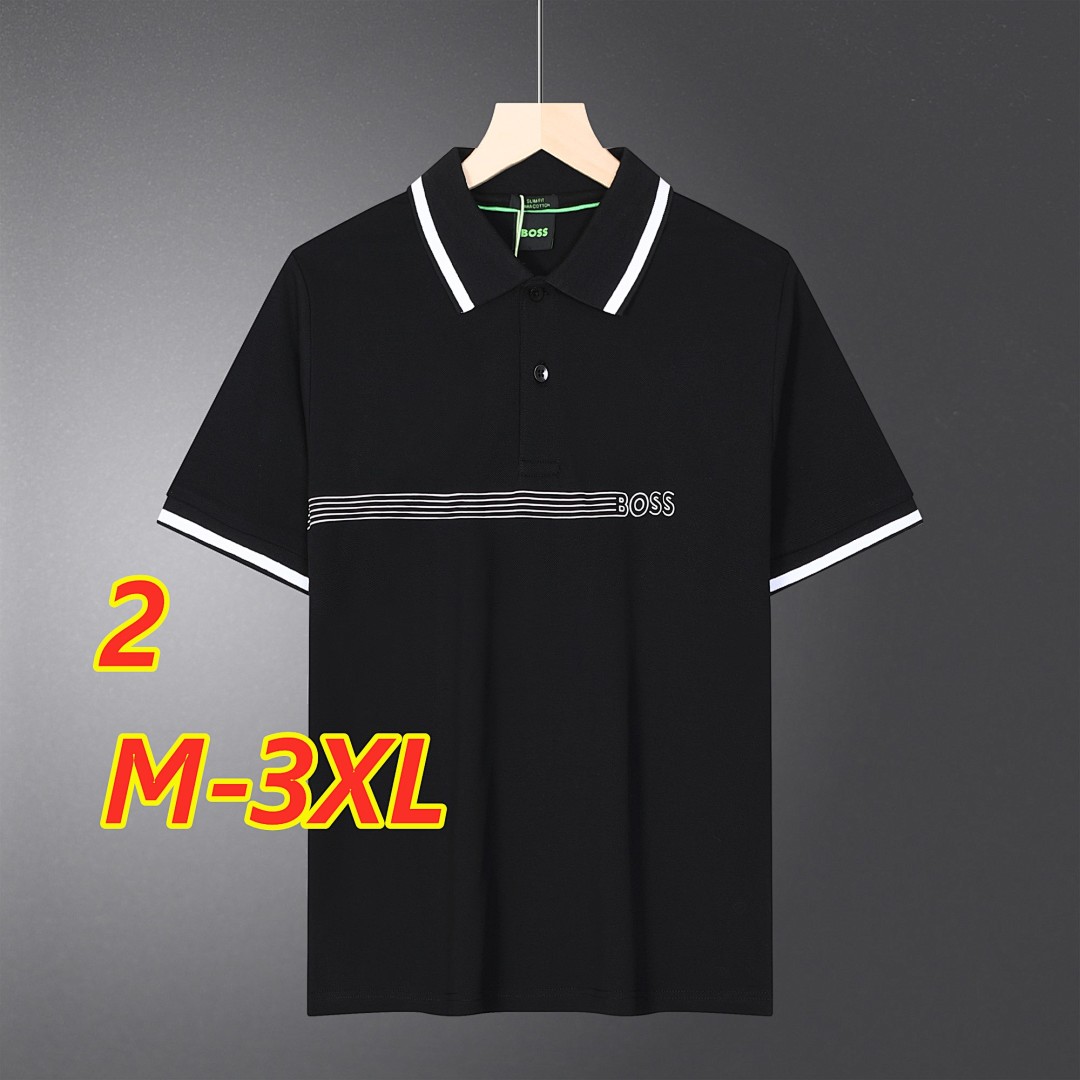 BOSS Centred-logo slim-fit polo · 5270 — תמונה 4