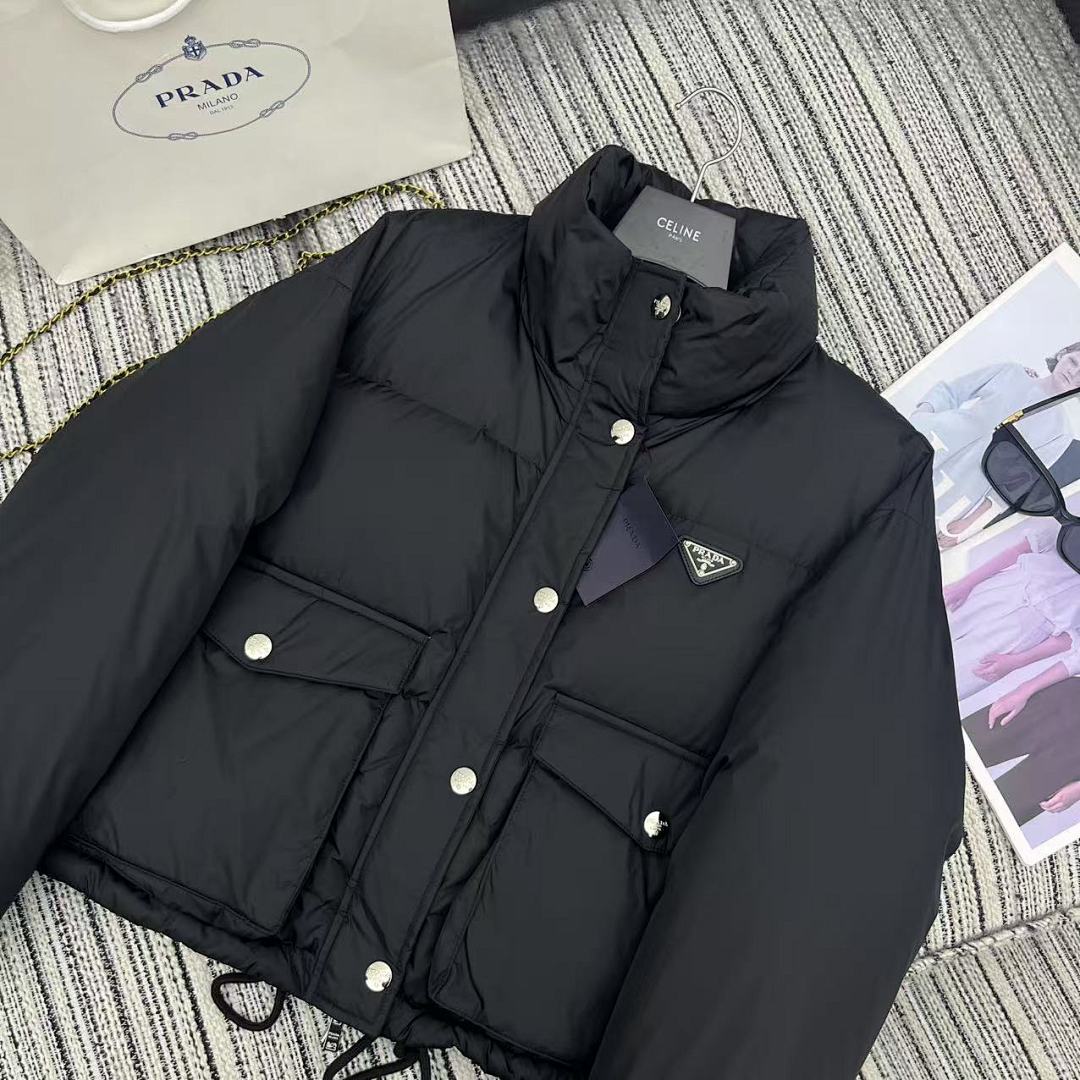 Prada Cropped Down Jacket · 5747 — תמונה 8