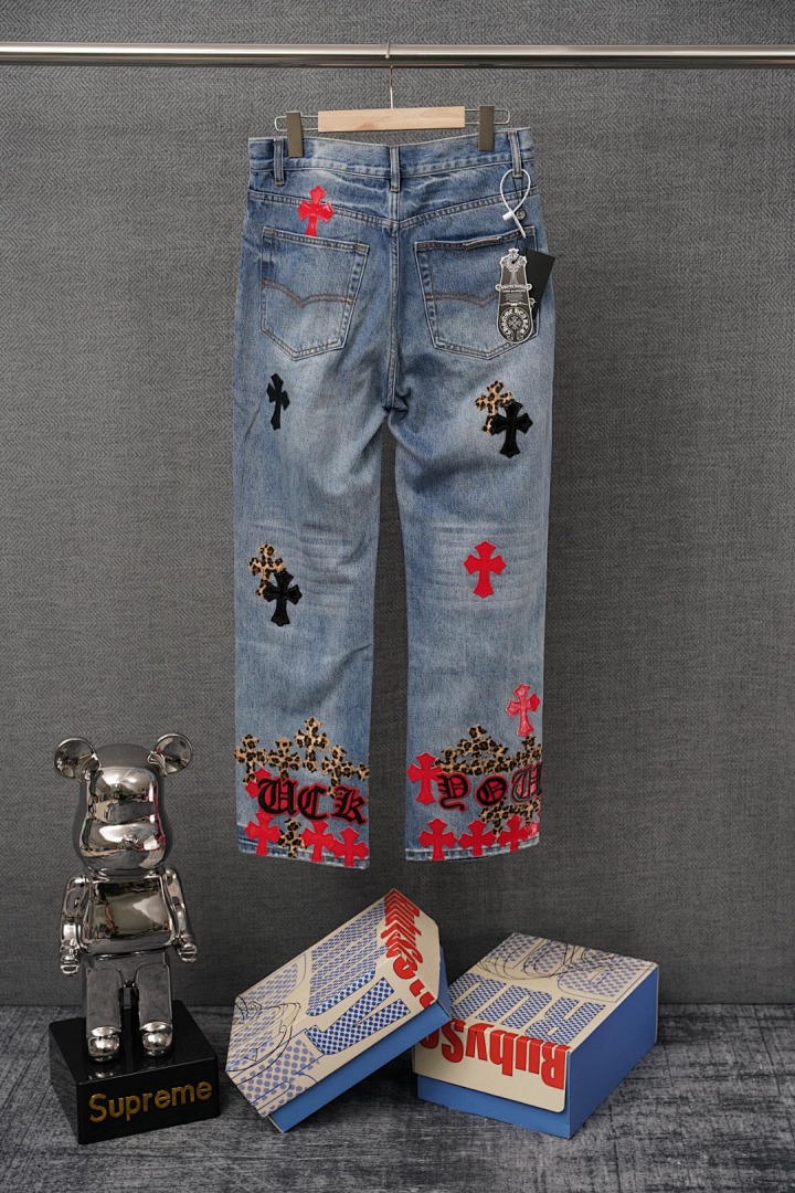 Chrome Hearts Multi Patch Cross Denim Jeans · 6226 — תמונה 41