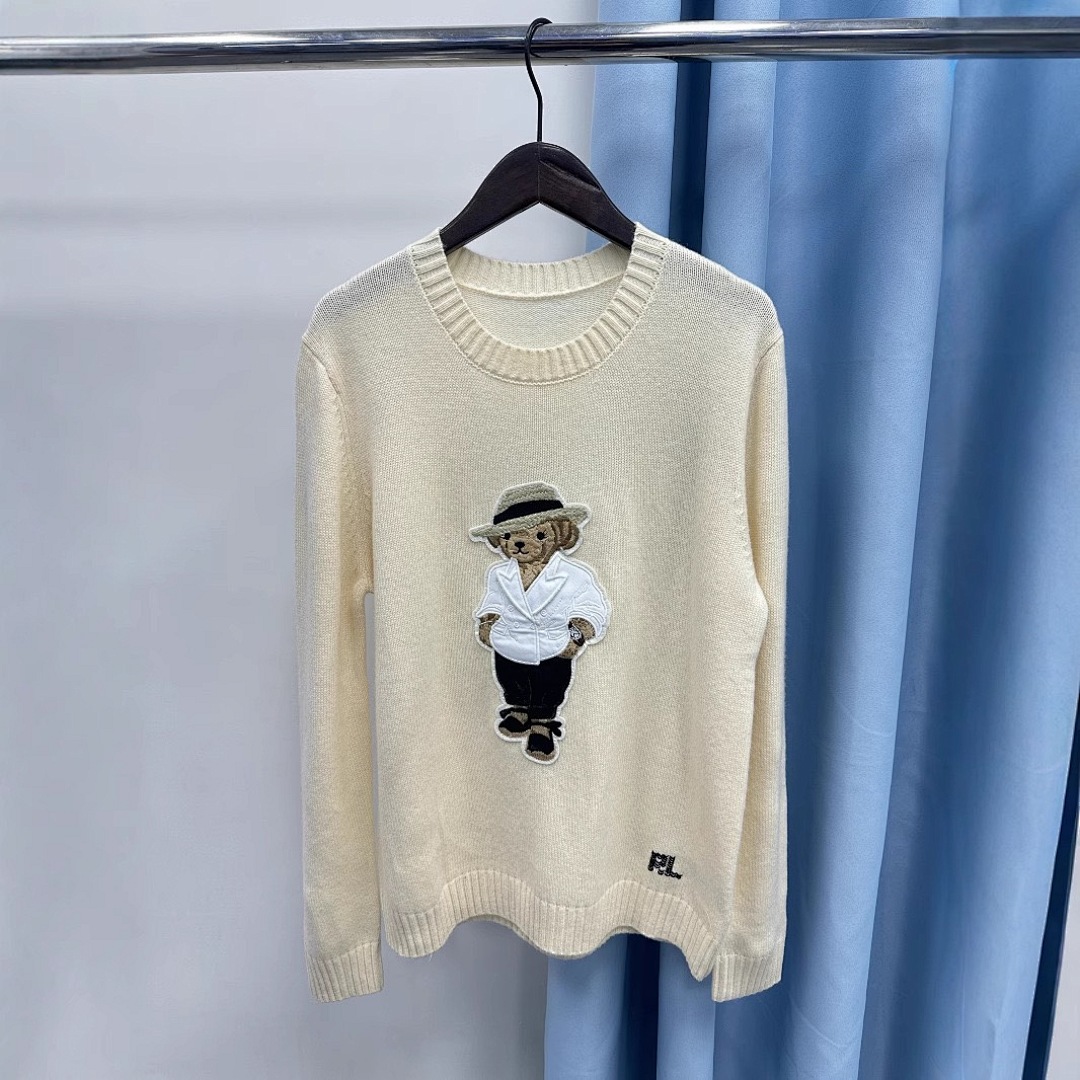 Ralph Lauren Polo Bear Cotton Crewneck Sweater · 5579 — תמונה 4