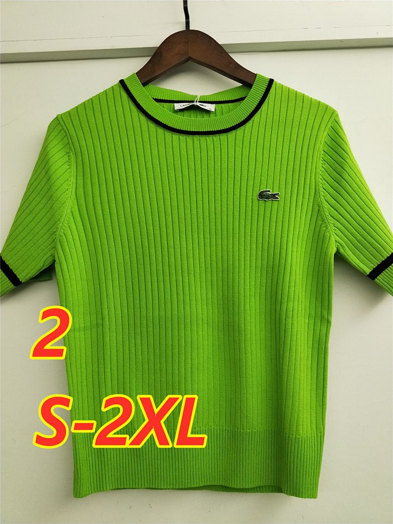 Lacoste Contrast Trim Jersey T-shirt · 5276 — תמונה 3