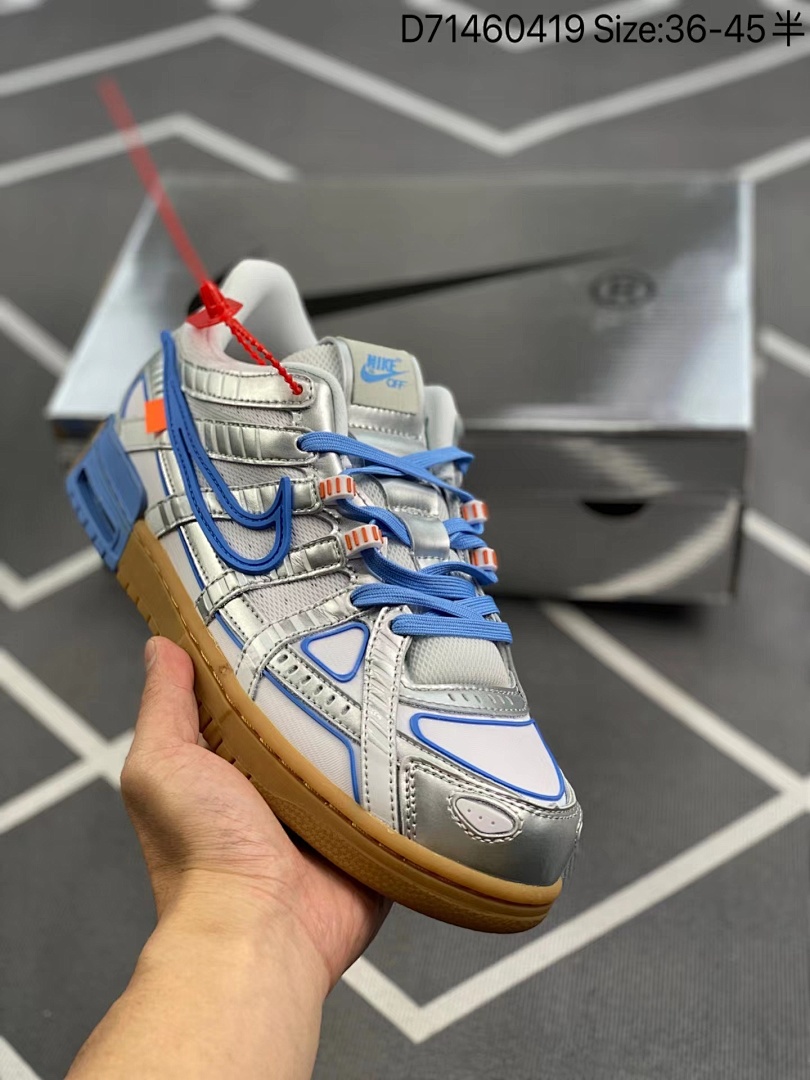 code 8194-T $58.88 OFF-WHITE x NK Air Rubber Dunk OW