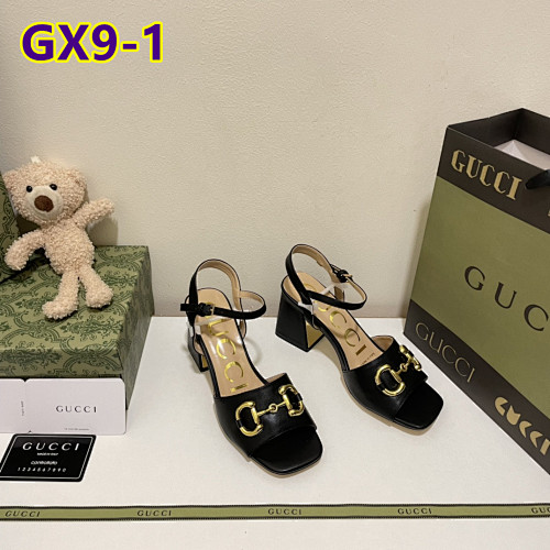code 8217-T $49.88 Gucci leather sandals 7cm