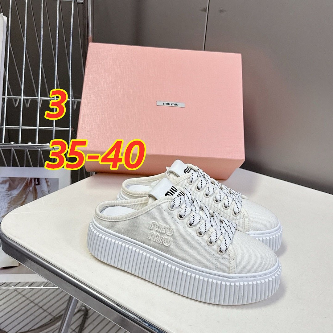 Miu Miu Denim Sneaker Mules · 5307 — תמונה 5