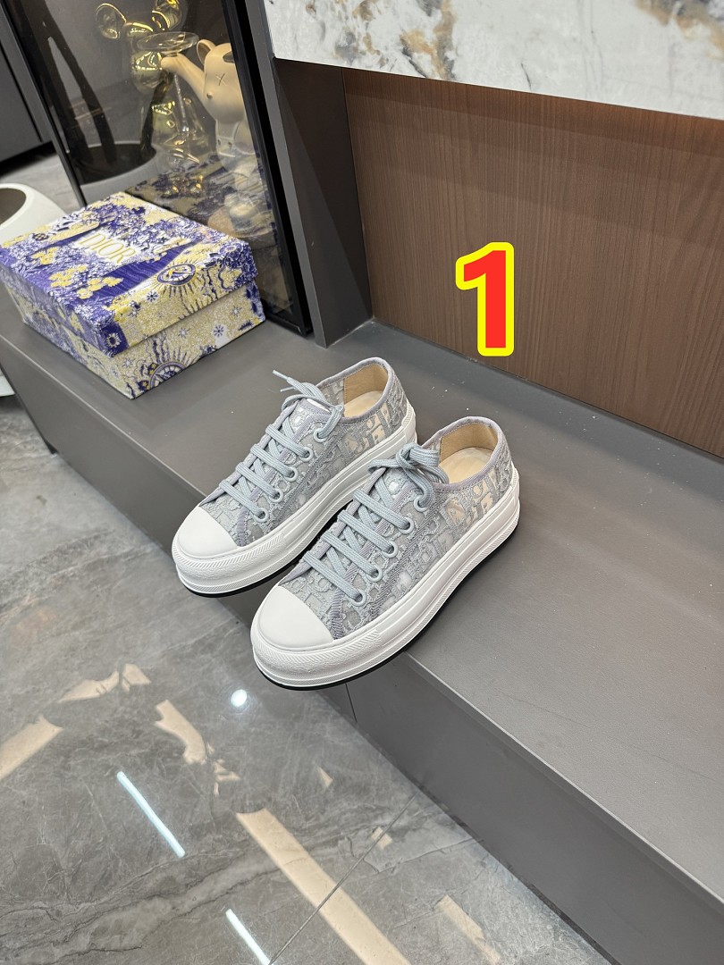 Walk'n'Dior Platform Sneaker · 6431