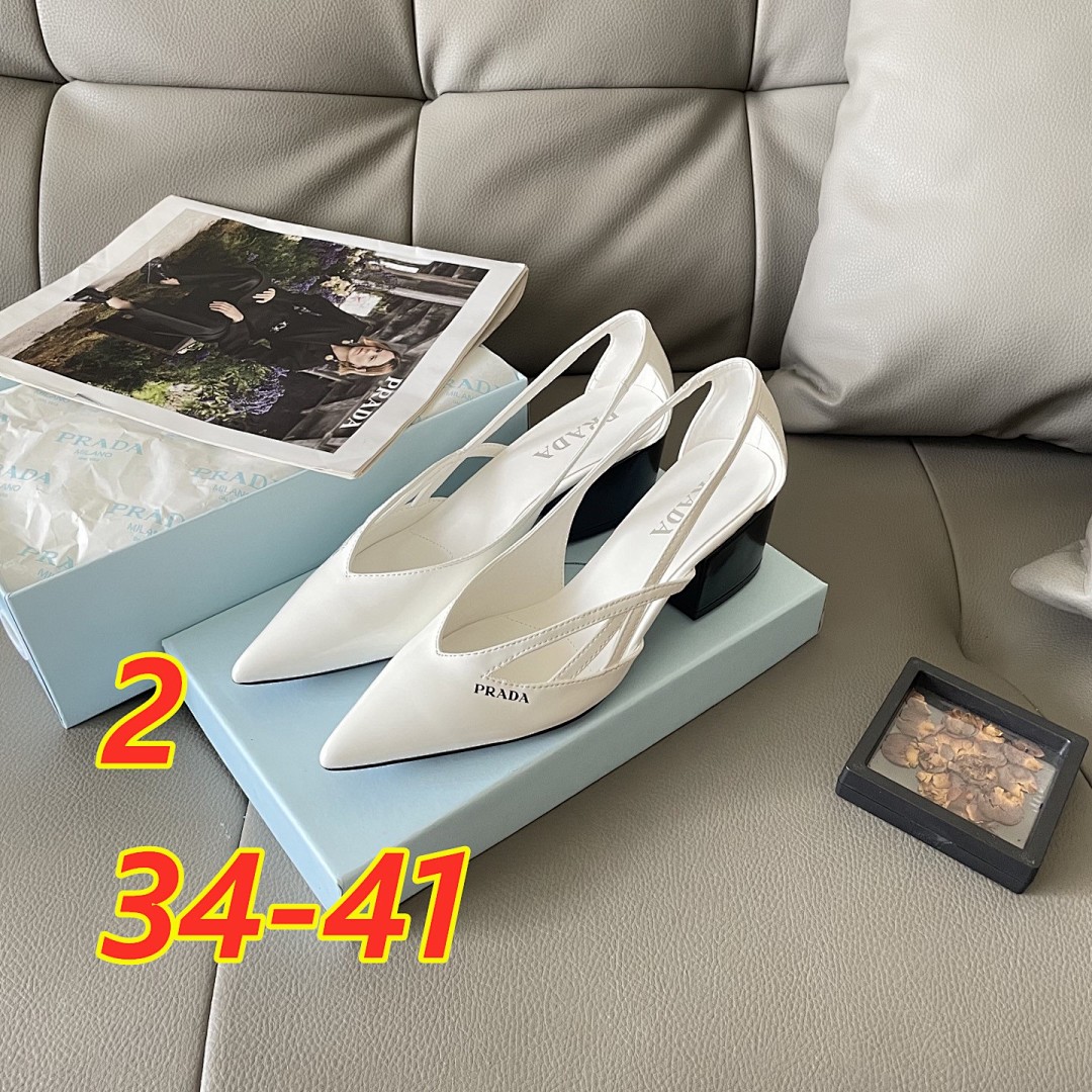 Prada Spazzolato Triangle Logo Slingback · 5439 — תמונה 3