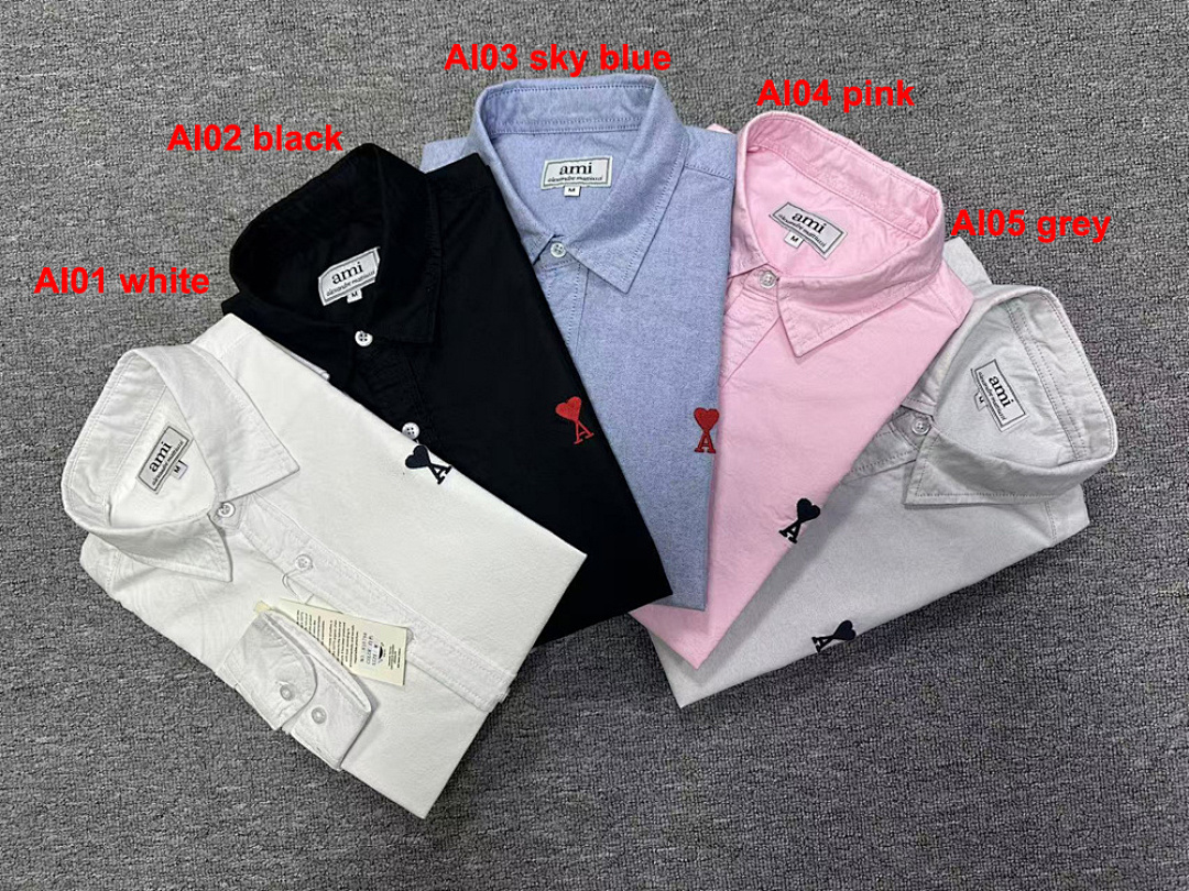 Ami Paris Ami De Coeur Shirt · A2951 — תמונה 3