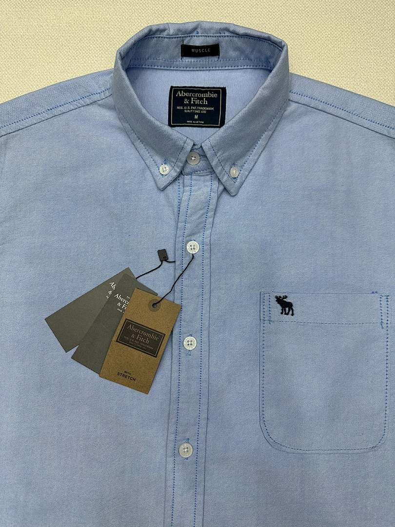 A60 Abercrombie men shirts long sleeve — תמונה 21
