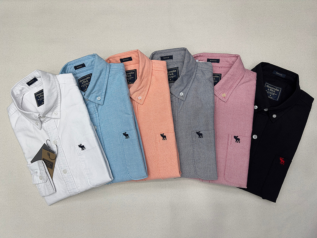 A60 Abercrombie men shirts long sleeve — תמונה 25