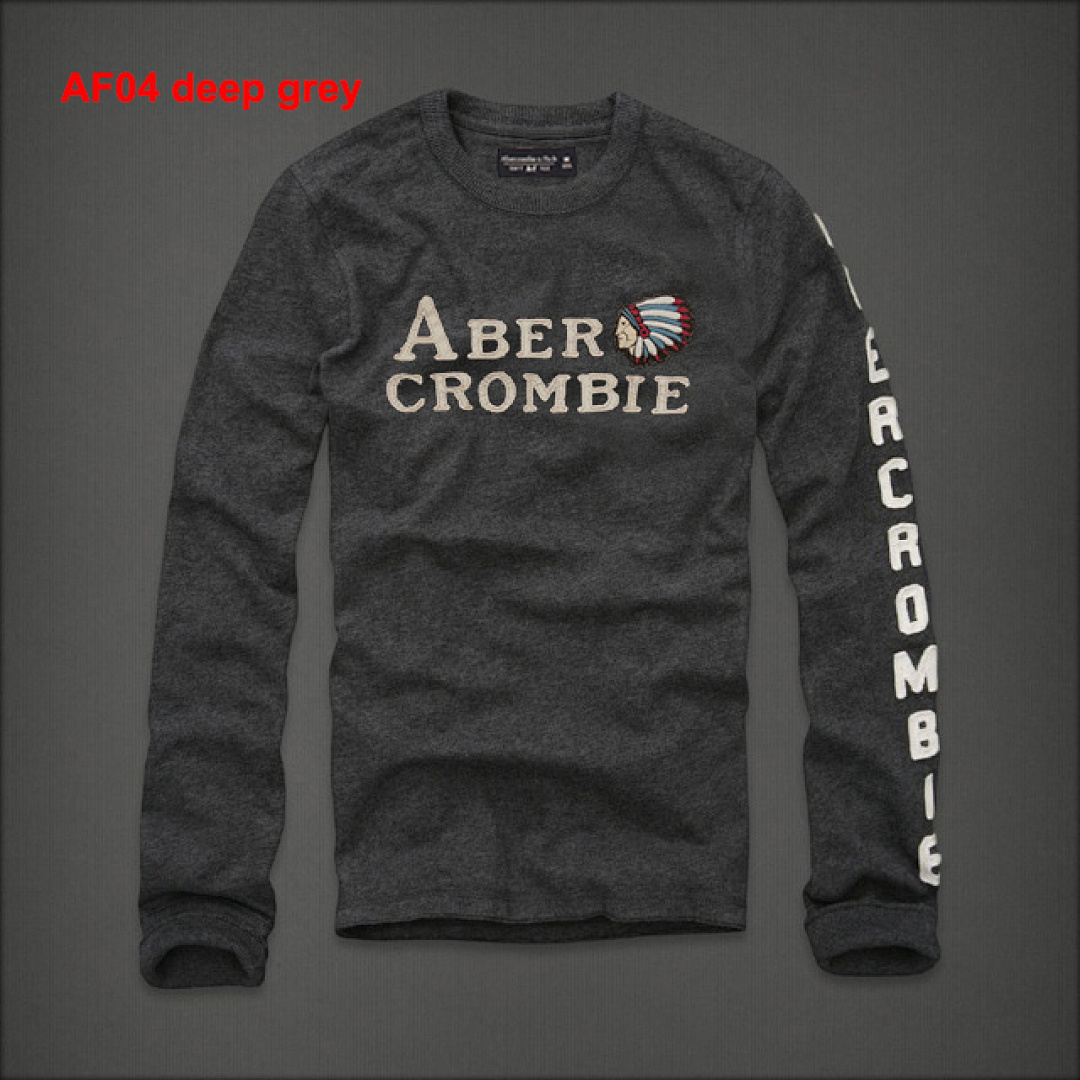 Abercrombie & Fitch long-sleeve print logo tee · A2641 — תמונה 18