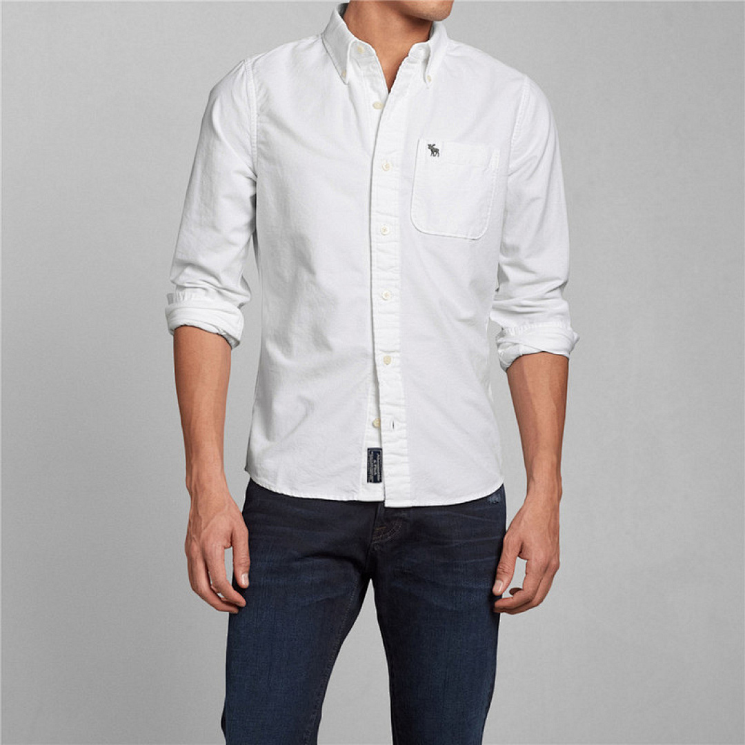 A60 Abercrombie men shirts long sleeve — תמונה 35