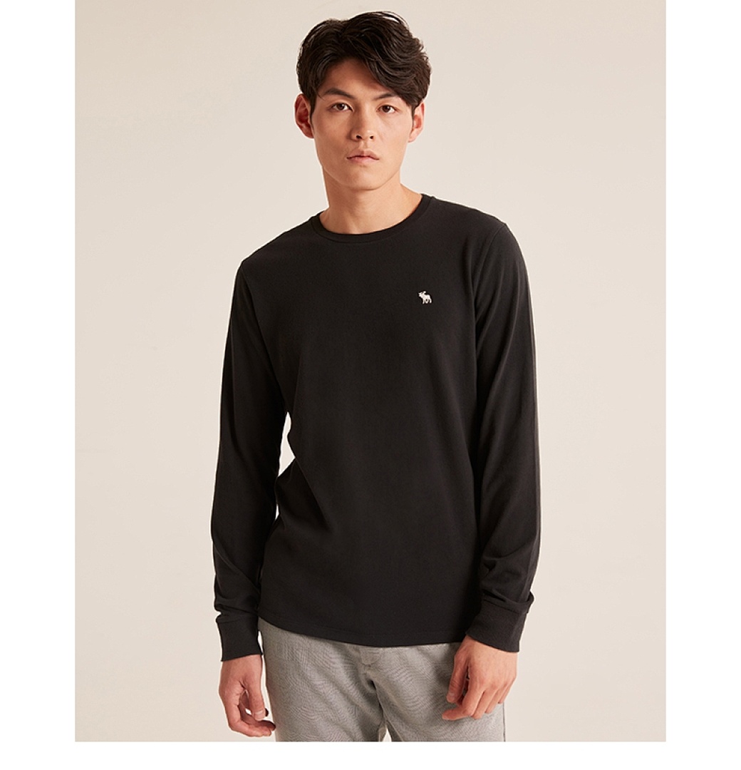 Abercrombie & Fitch — חולצת טי שרוול ארוך · A2428 — תמונה 10