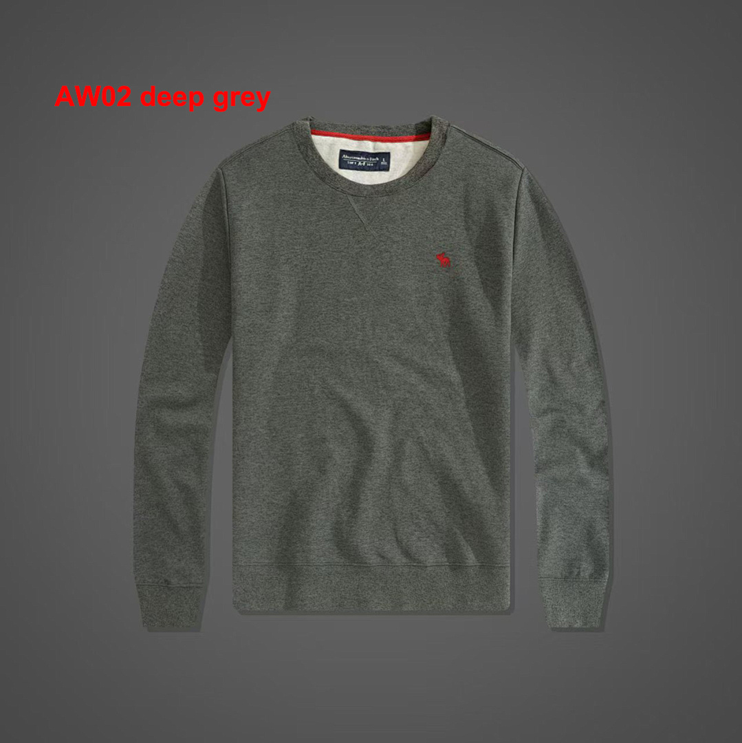 Abercrombie & Fitch Logo Crew Sweatshirt · A2429 — תמונה 9