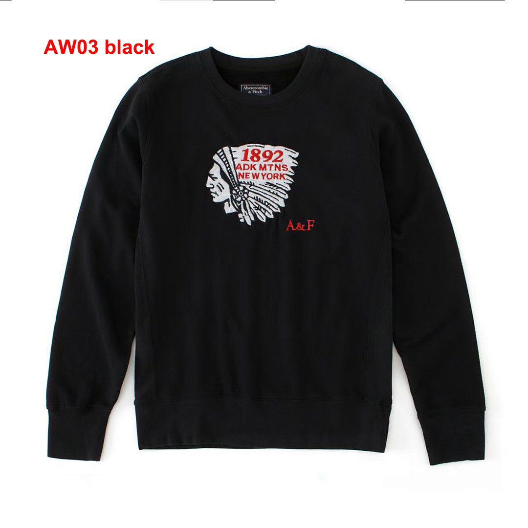 Abercrombie & Fitch Logo Crew Sweatshirt · A2429 — תמונה 8