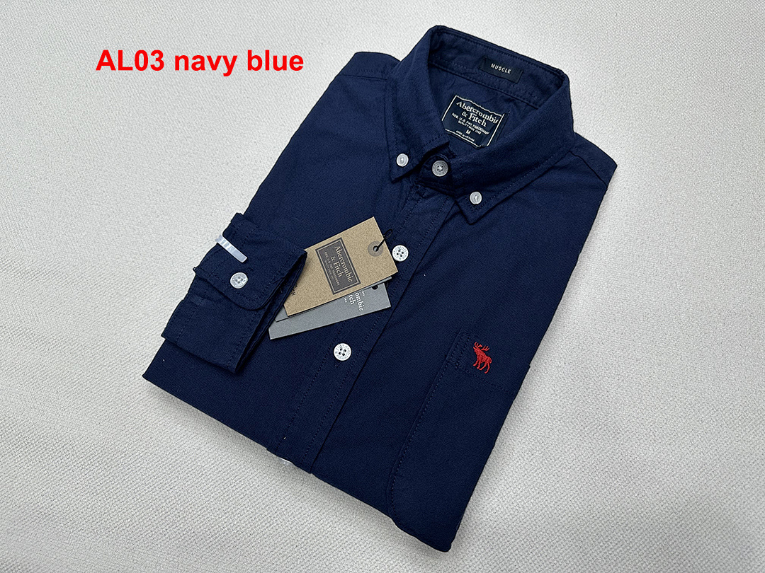 A60 Abercrombie men shirts long sleeve — תמונה 12