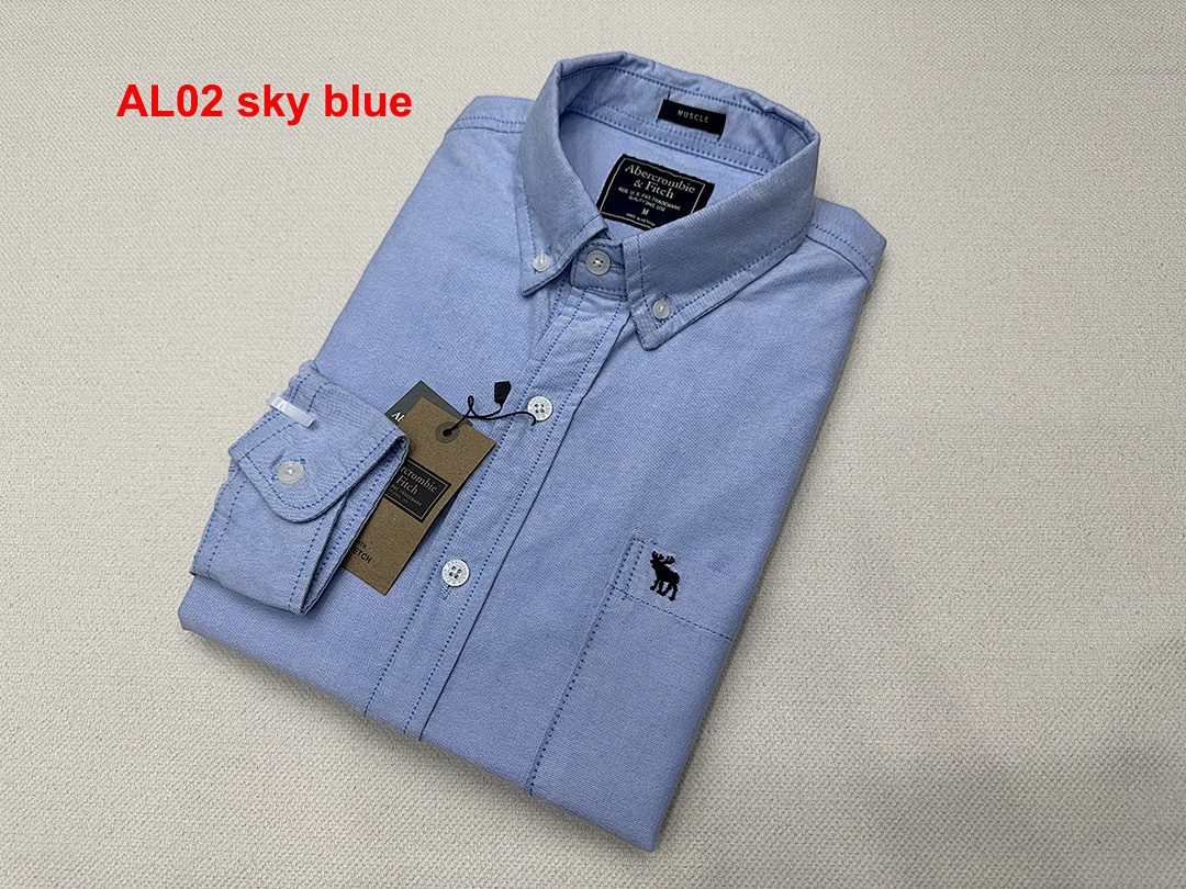 A60 Abercrombie men shirts long sleeve — תמונה 13