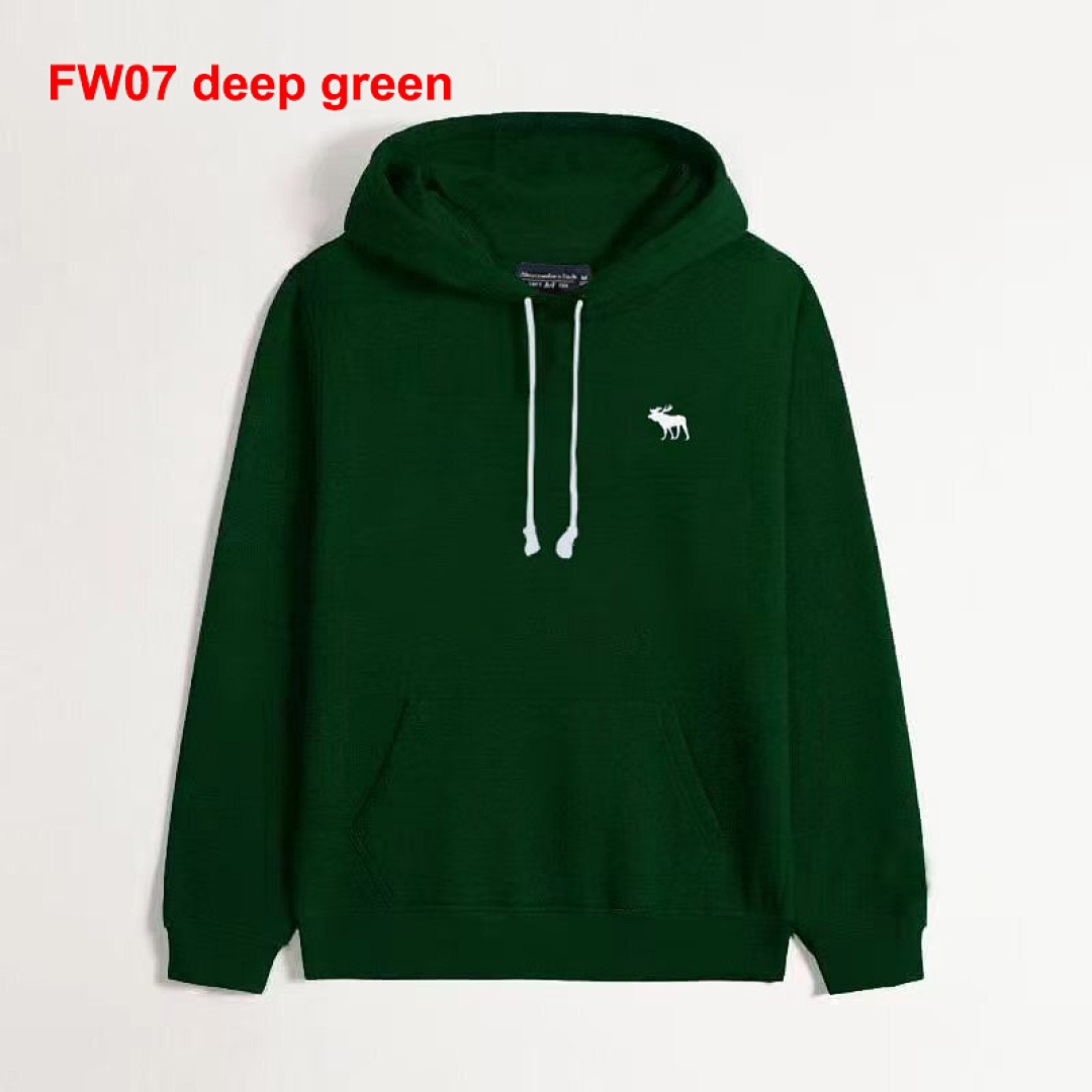 Abercrombie & Fitch Logo Popover Hoodie · A2830 — תמונה 7
