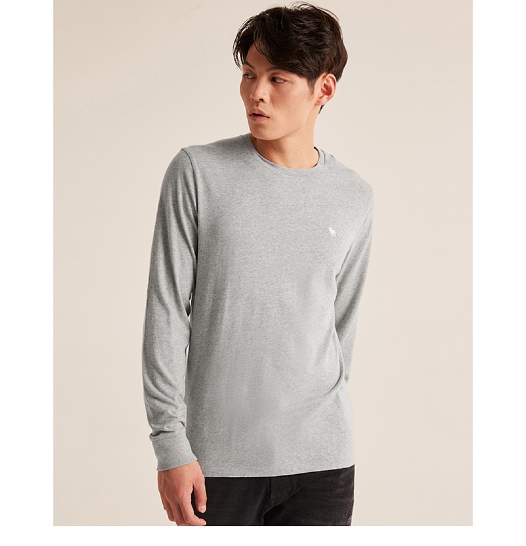 Abercrombie & Fitch — חולצת טי שרוול ארוך · A2428 — תמונה 12
