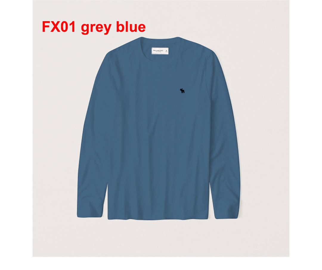 Abercrombie & Fitch — חולצת טי שרוול ארוך · A2428 — תמונה 9