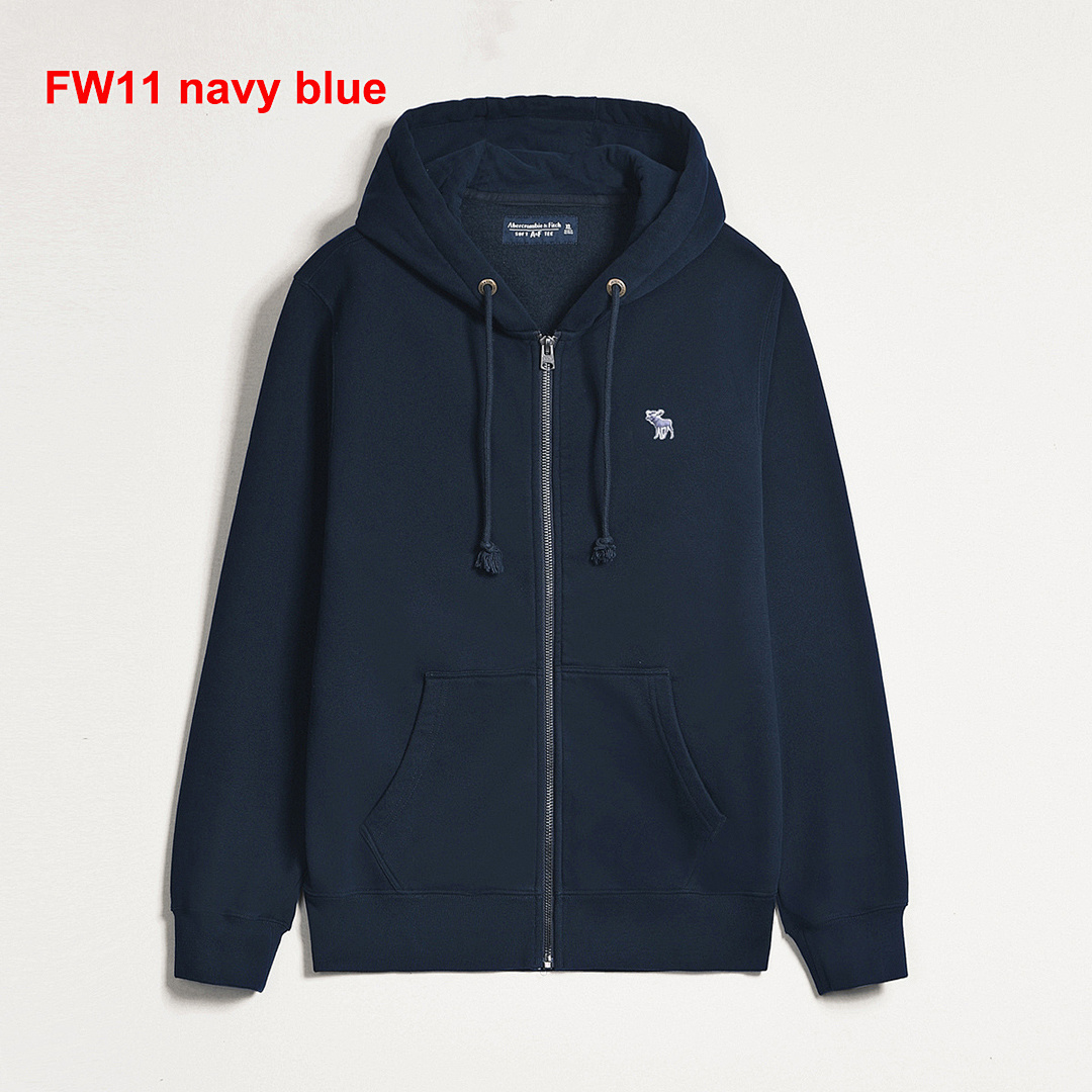 Abercrombie & Fitch Logo Popover Hoodie · A2830 — תמונה 3
