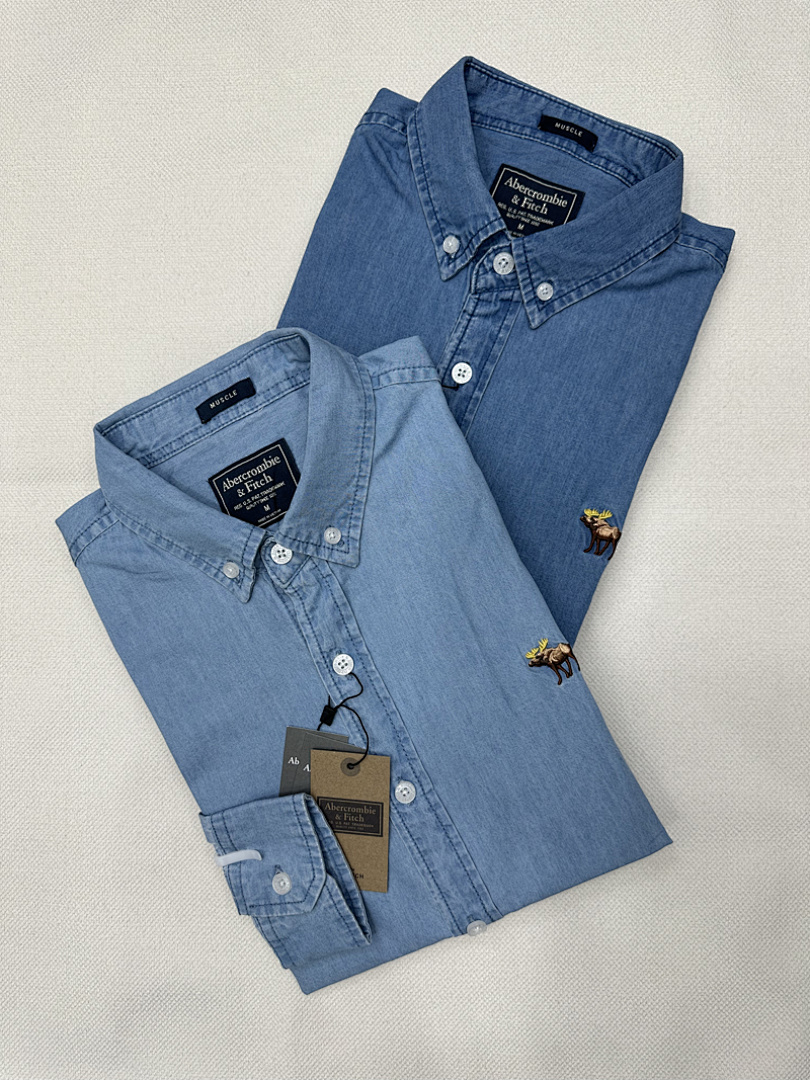Abercrombie & Fitch — חולצה מכופתרת · A1560 — תמונה 10