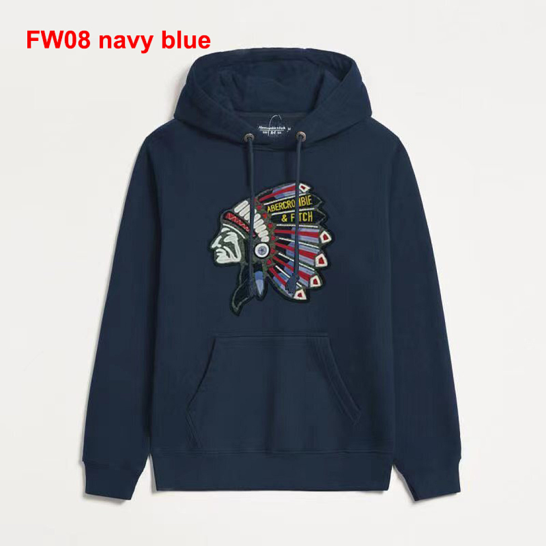 Abercrombie & Fitch Logo Popover Hoodie · A2830 — תמונה 6