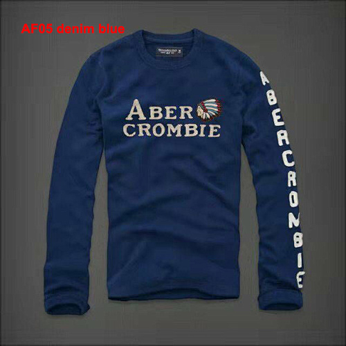 Abercrombie & Fitch long-sleeve print logo tee · A2641