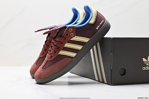Adidas Samba Nylon Wales Bonner Fox · XX4510
