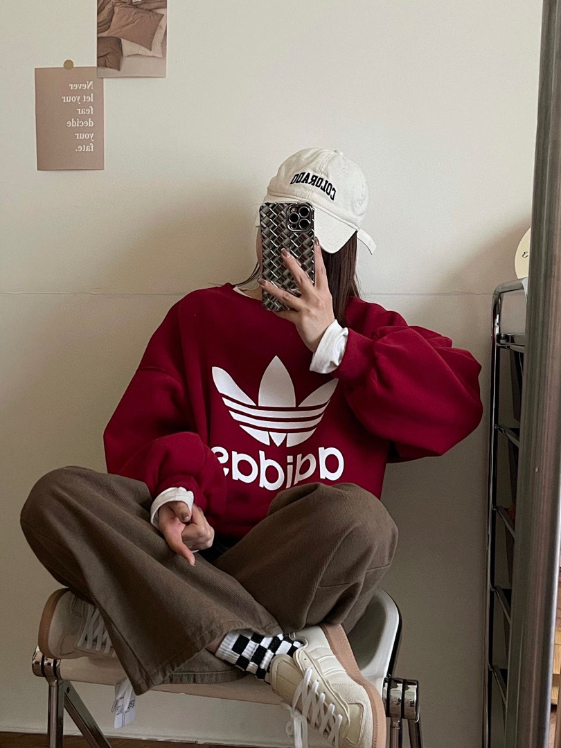 Adidas Trefoil Crew Sweatshirt · A2928 — תמונה 14