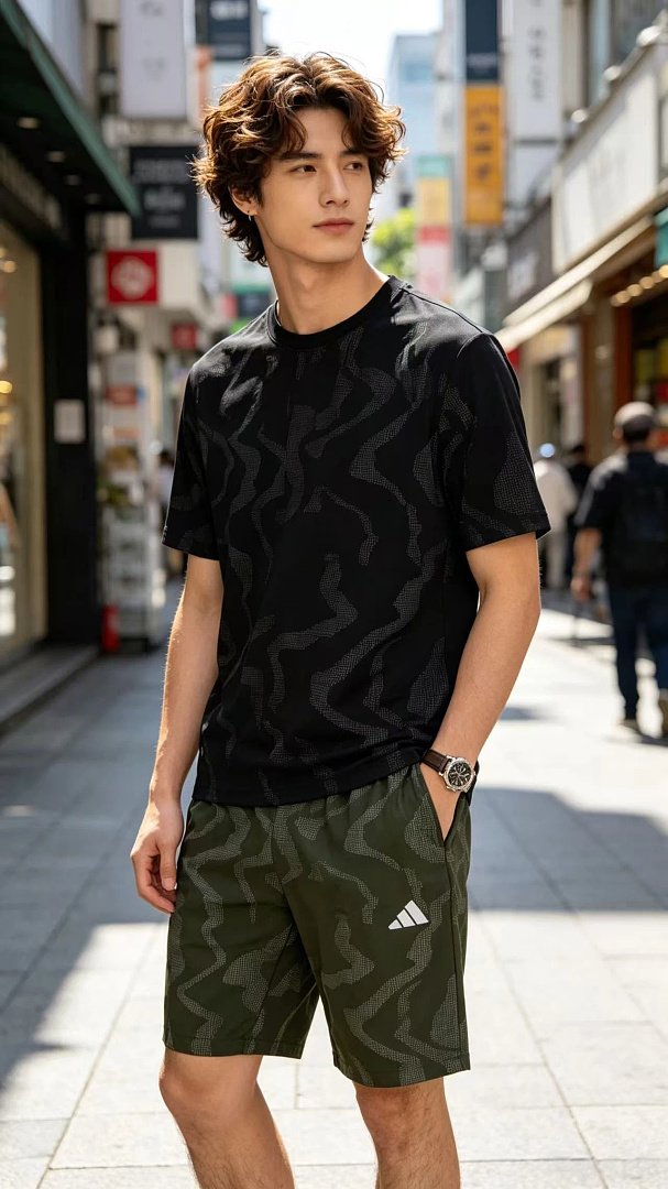Adidas AOP Camo Short · A3261 — תמונה 6