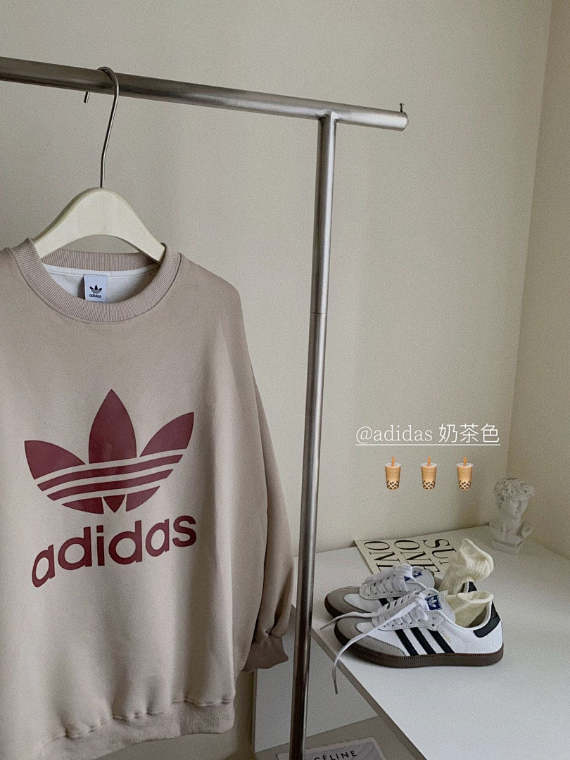 Adidas Trefoil Crew Sweatshirt · A2928 — תמונה 4