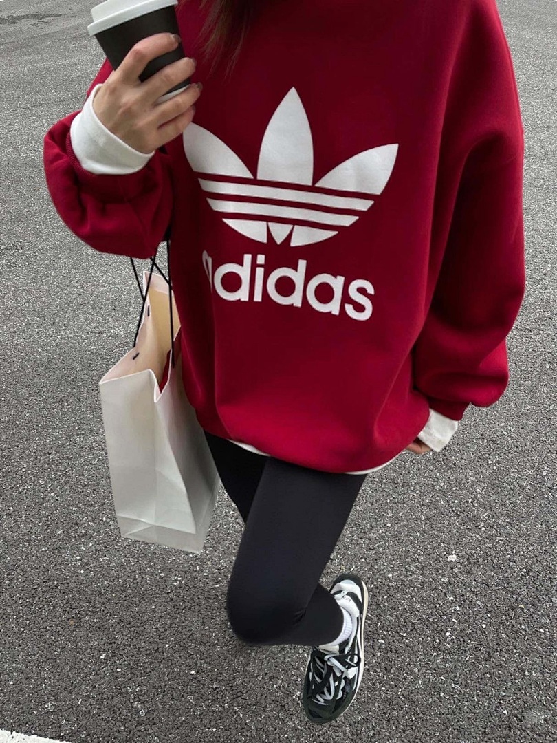 Adidas Trefoil Crew Sweatshirt · A2928 — תמונה 18