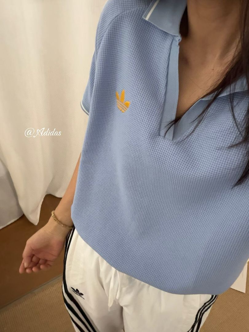 Adidas Waffle Knit Polo · A3078 — תמונה 14