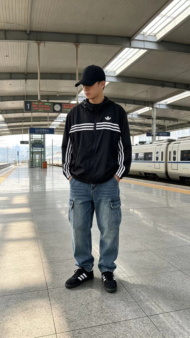 Adidas Chest Stripes Track Jacket · A3178 — תמונה 9