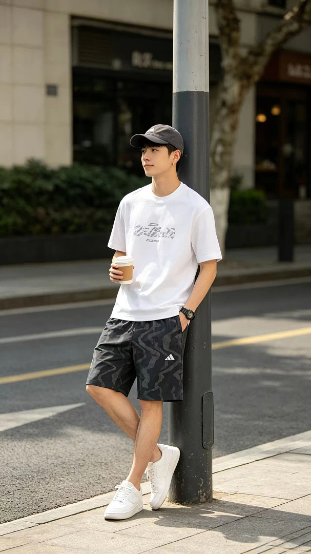 Adidas AOP Camo Short · A3261 — תמונה 8