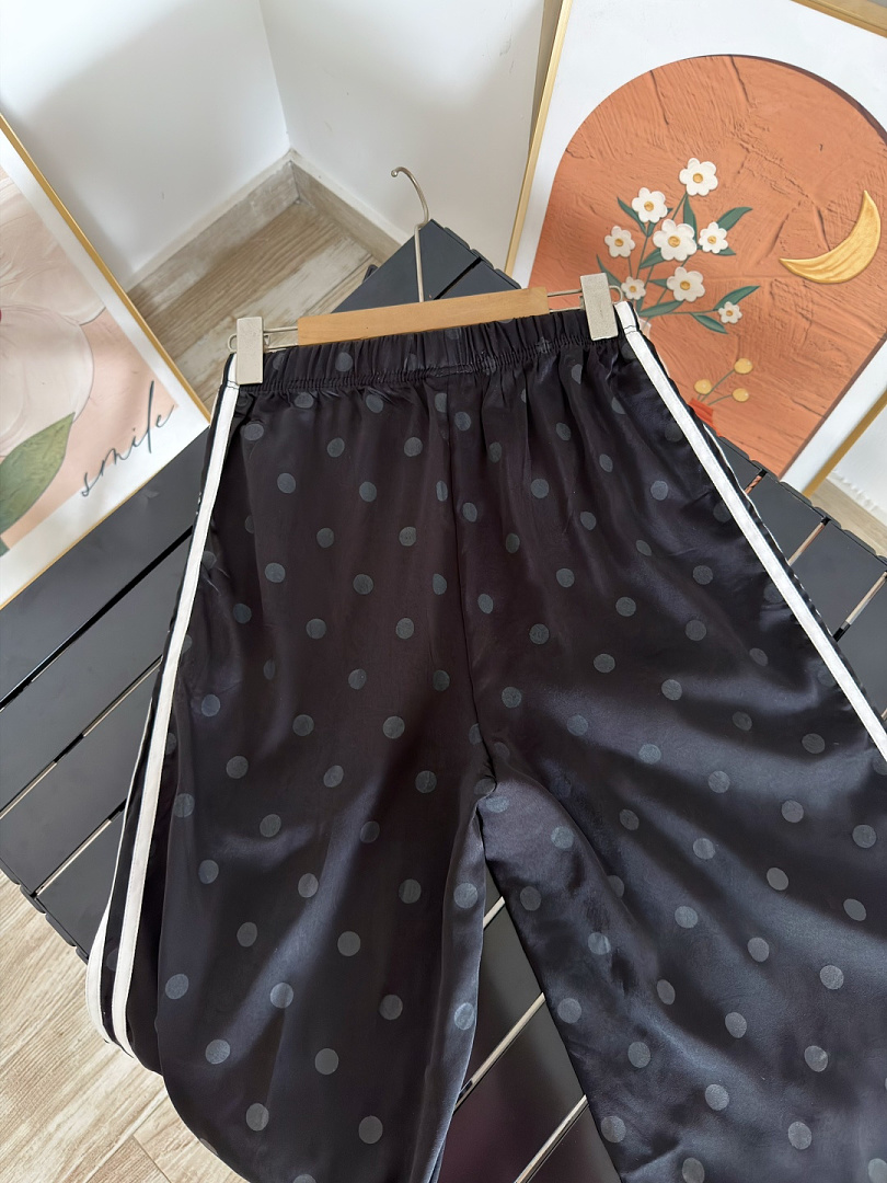 Adidas Firebird Polka Dot Satin Wide-Leg · A3332 — תמונה 5