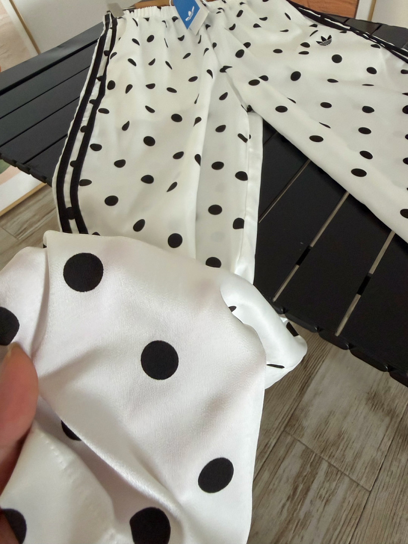Adidas Firebird Polka Dot Satin Wide-Leg · A3332 — תמונה 15