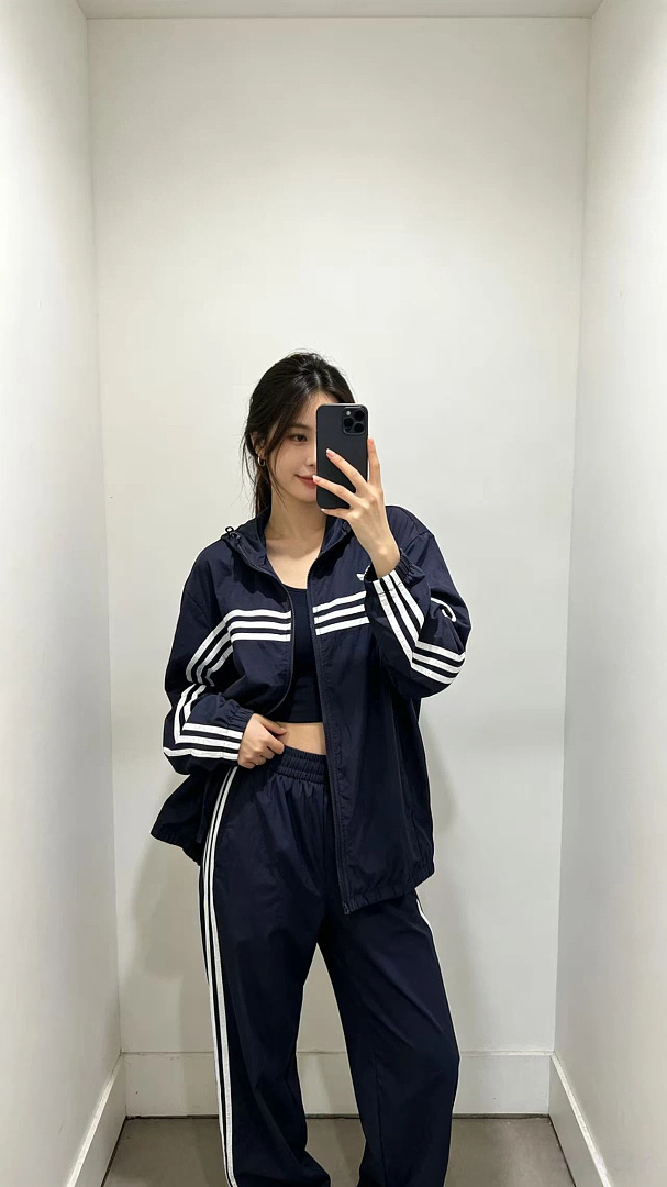 Adidas Chest Stripes Track Jacket · A3178 — תמונה 6