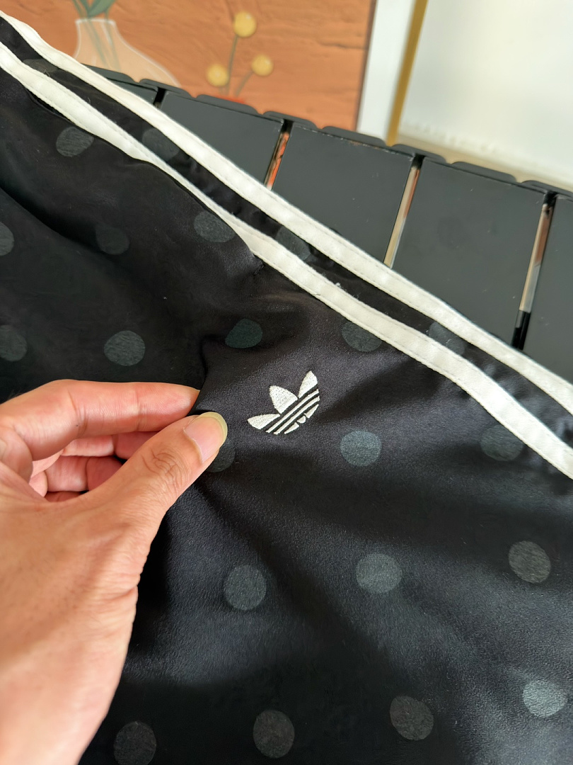 Adidas Firebird Polka Dot Satin Wide-Leg · A3332 — תמונה 10