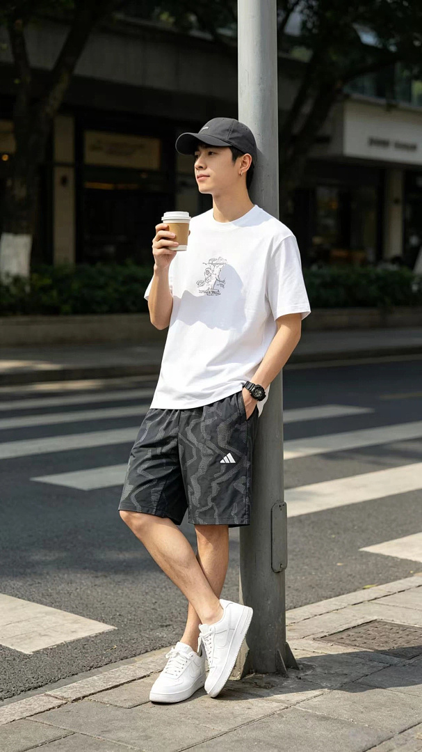 Adidas AOP Camo Short · A3261 — תמונה 9