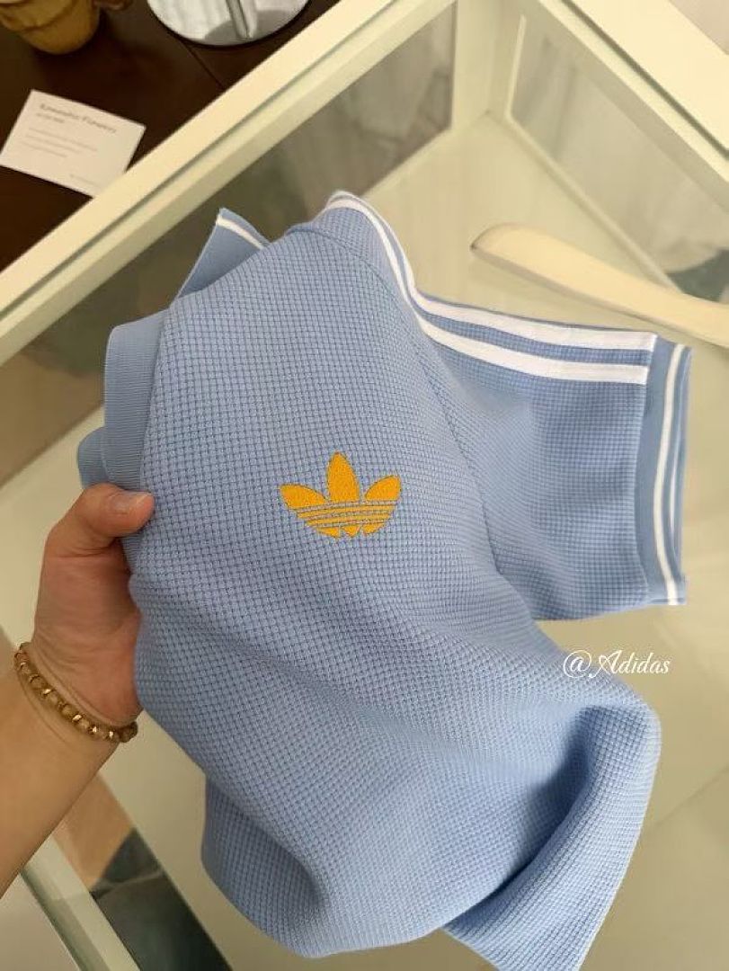 Adidas Waffle Knit Polo · A3078 — תמונה 17