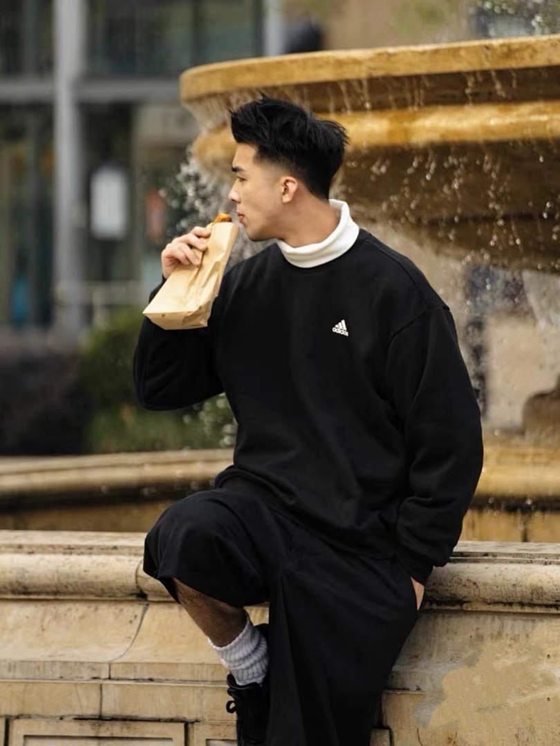 Adidas — סווטשירט · A2825 — תמונה 9