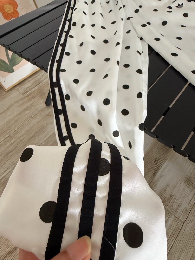 Adidas Firebird Polka Dot Satin Wide-Leg · A3332 — תמונה 17