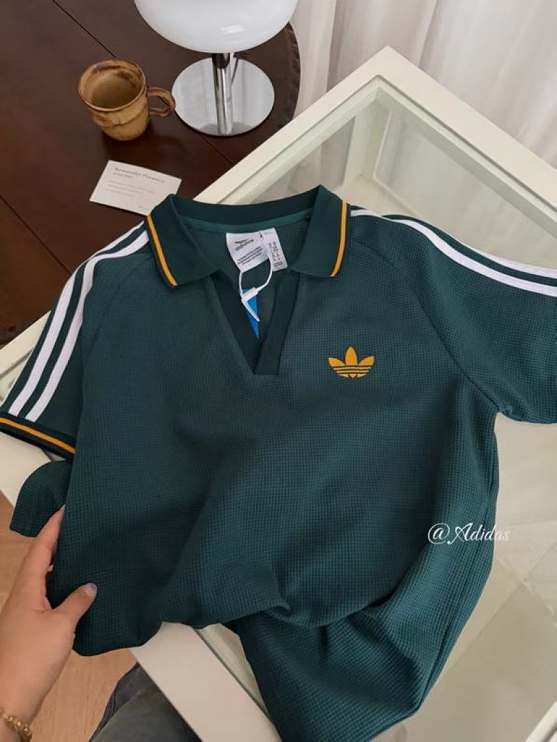 Adidas Waffle Knit Polo · A3078 — תמונה 7
